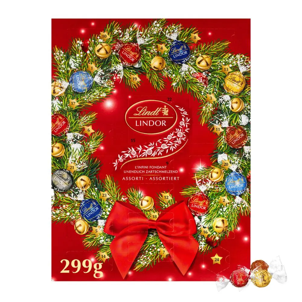 Lindt Lindor adventskalender 2025