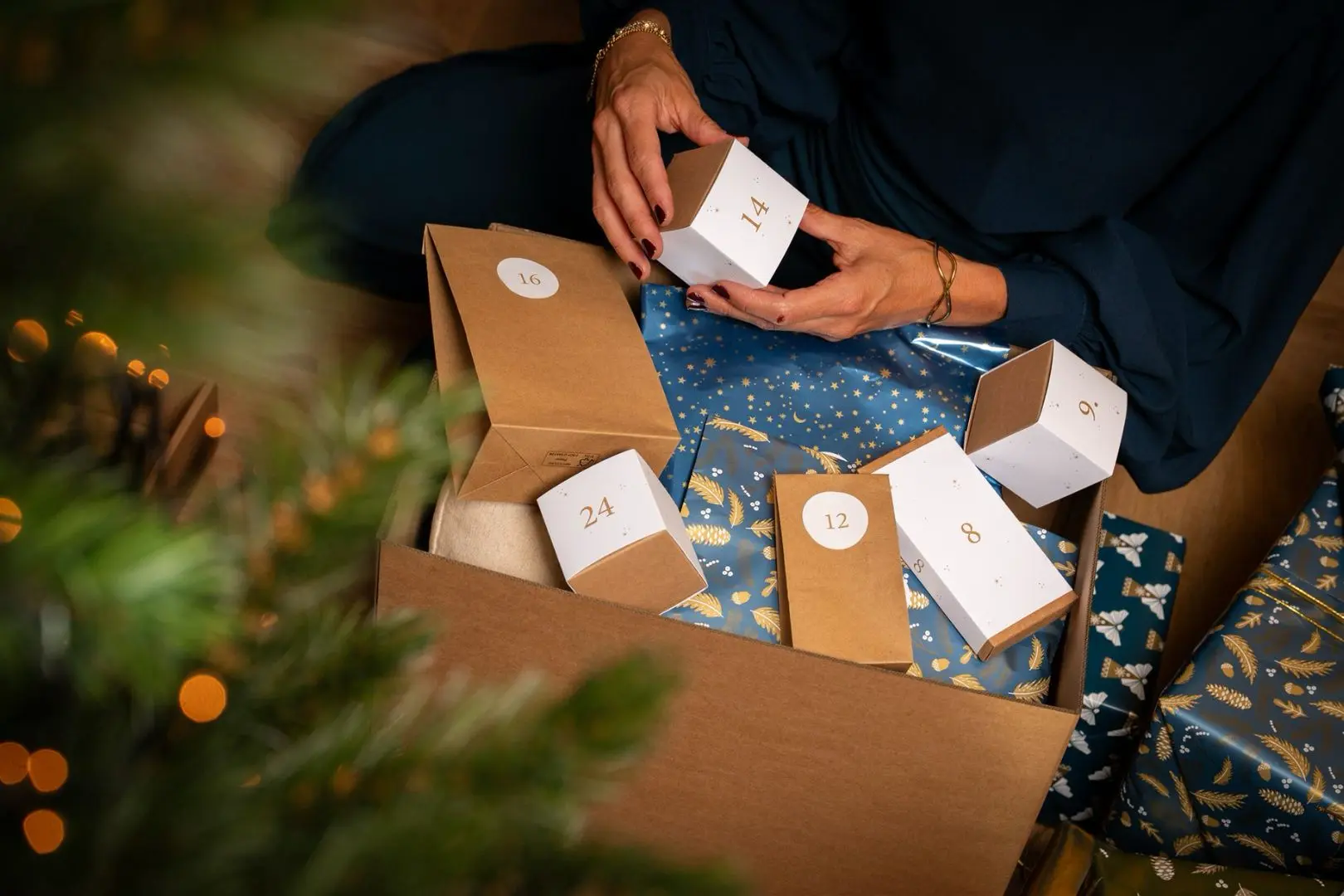 Van Bruggen luxe thee adventskalender 2025