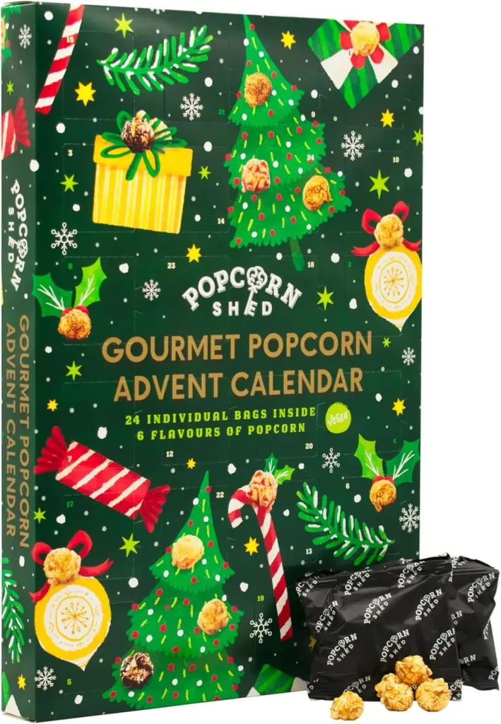 Shed popcorn adventskalender 2024