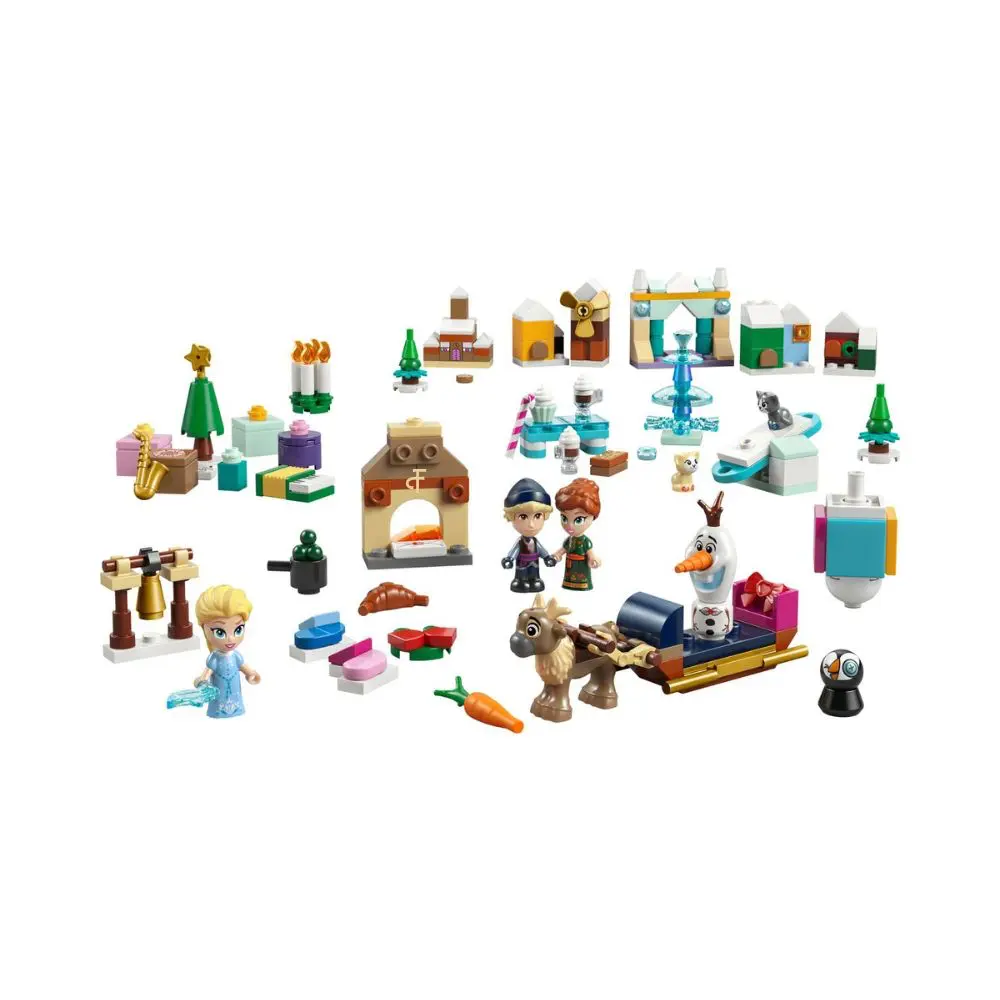Lego Disney Frozen adventskalender 2025 - inhoud