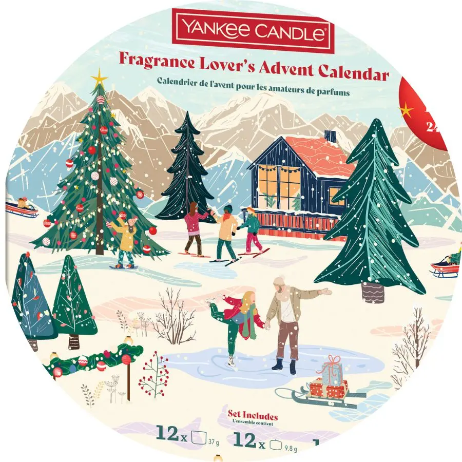 Yankee Candle adventskalender 2025 groot design