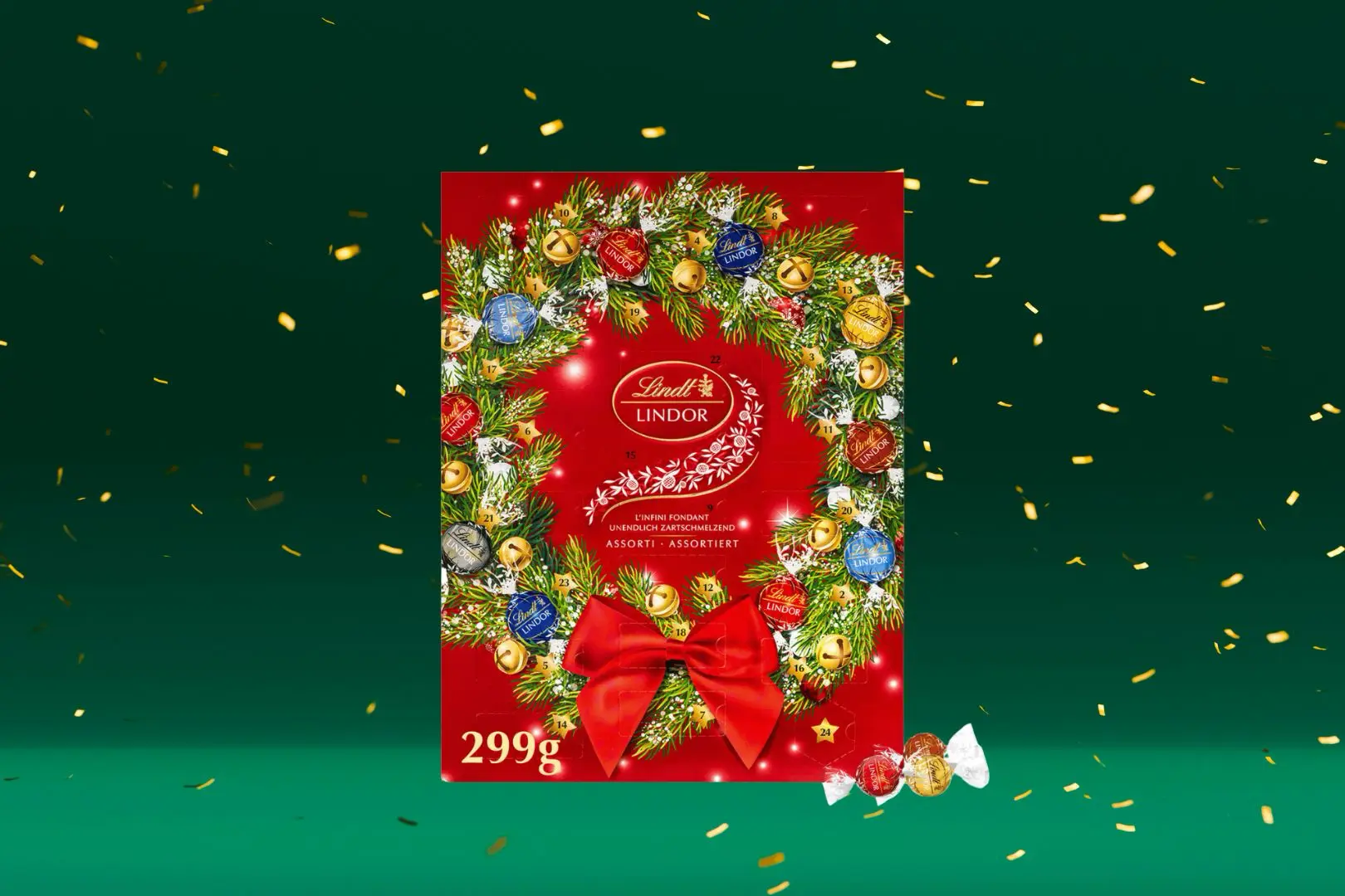 Lindt Lindor adventskalender 2025