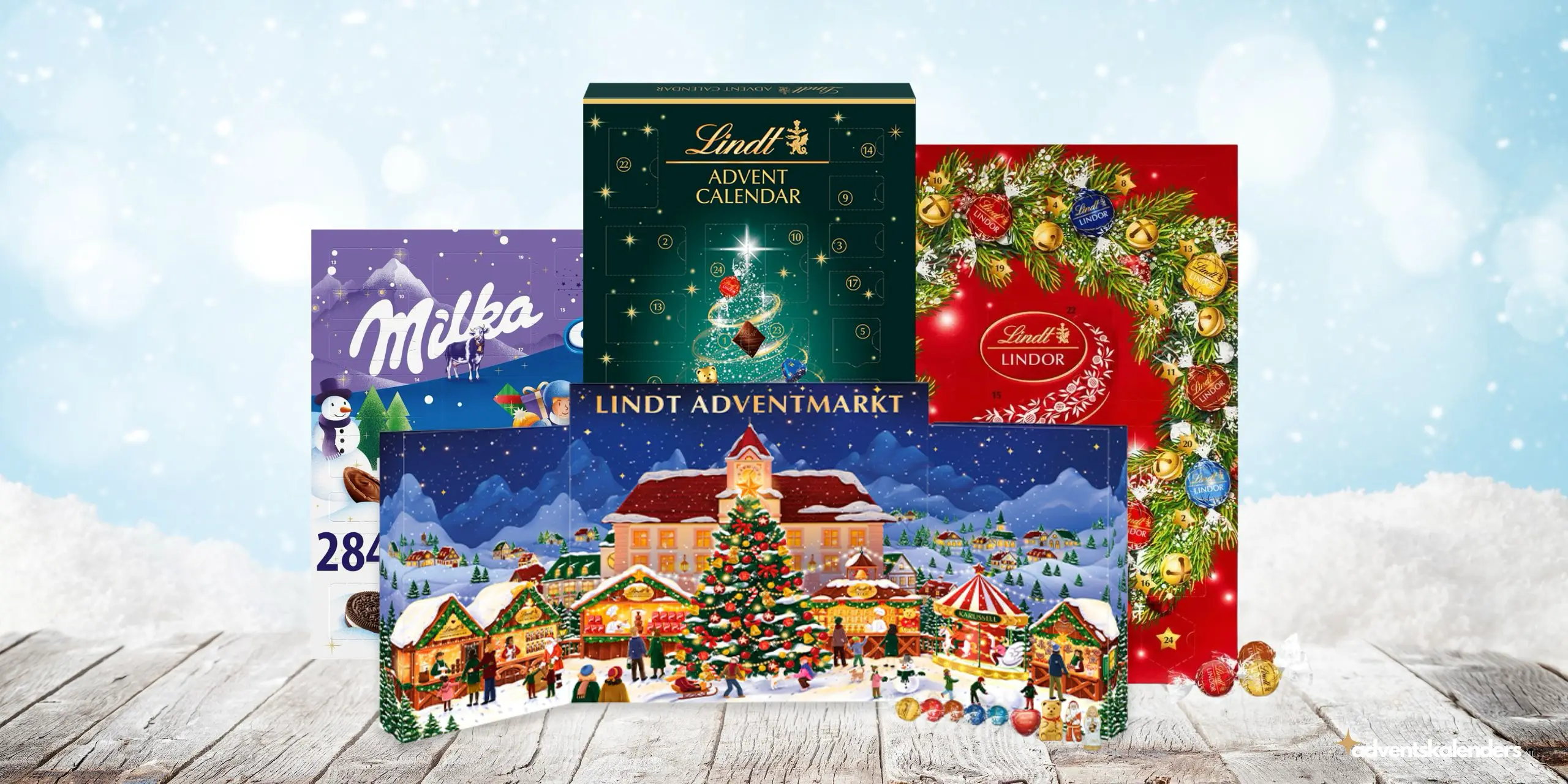 Adventskalender chocolade 2025