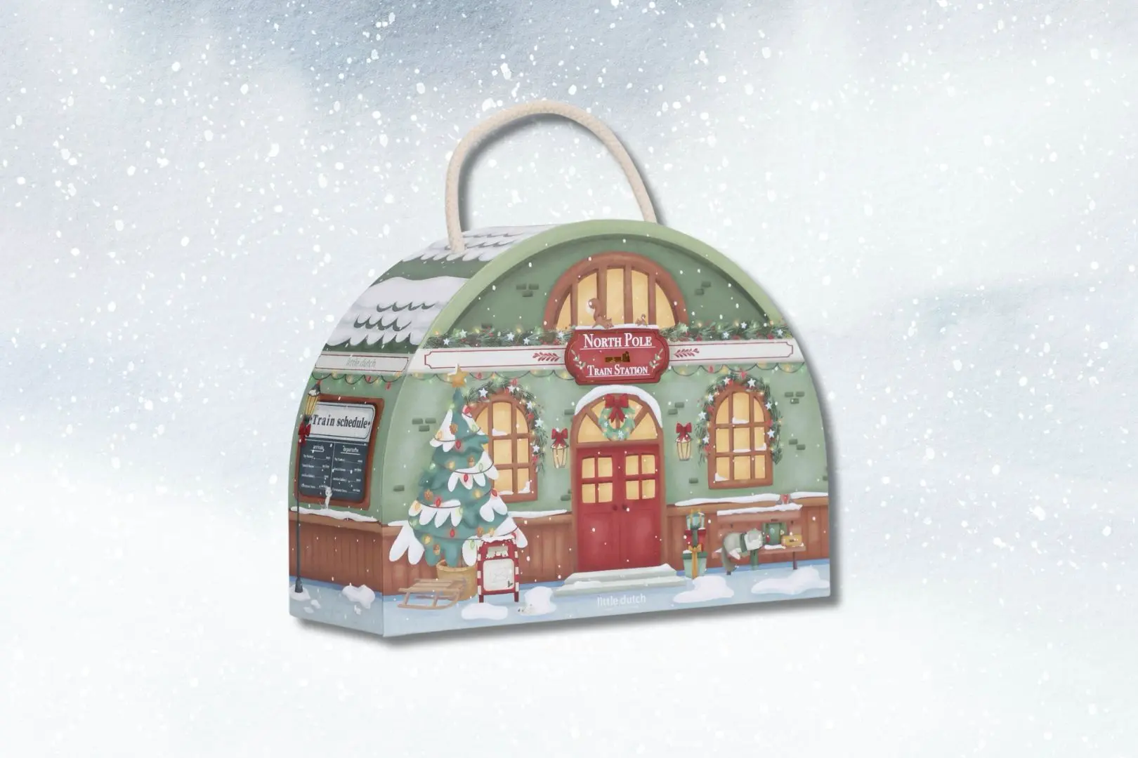 Little Dutch adventskalender trein 2025